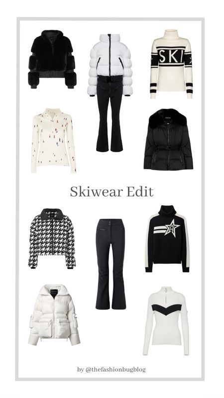 Skiwear Edit, Apres, Winter style, winter fashion, Luxury Ski, Ski pants, Thermal wear 

#LTKeurope #LTKSeasonal #LTKstyletip