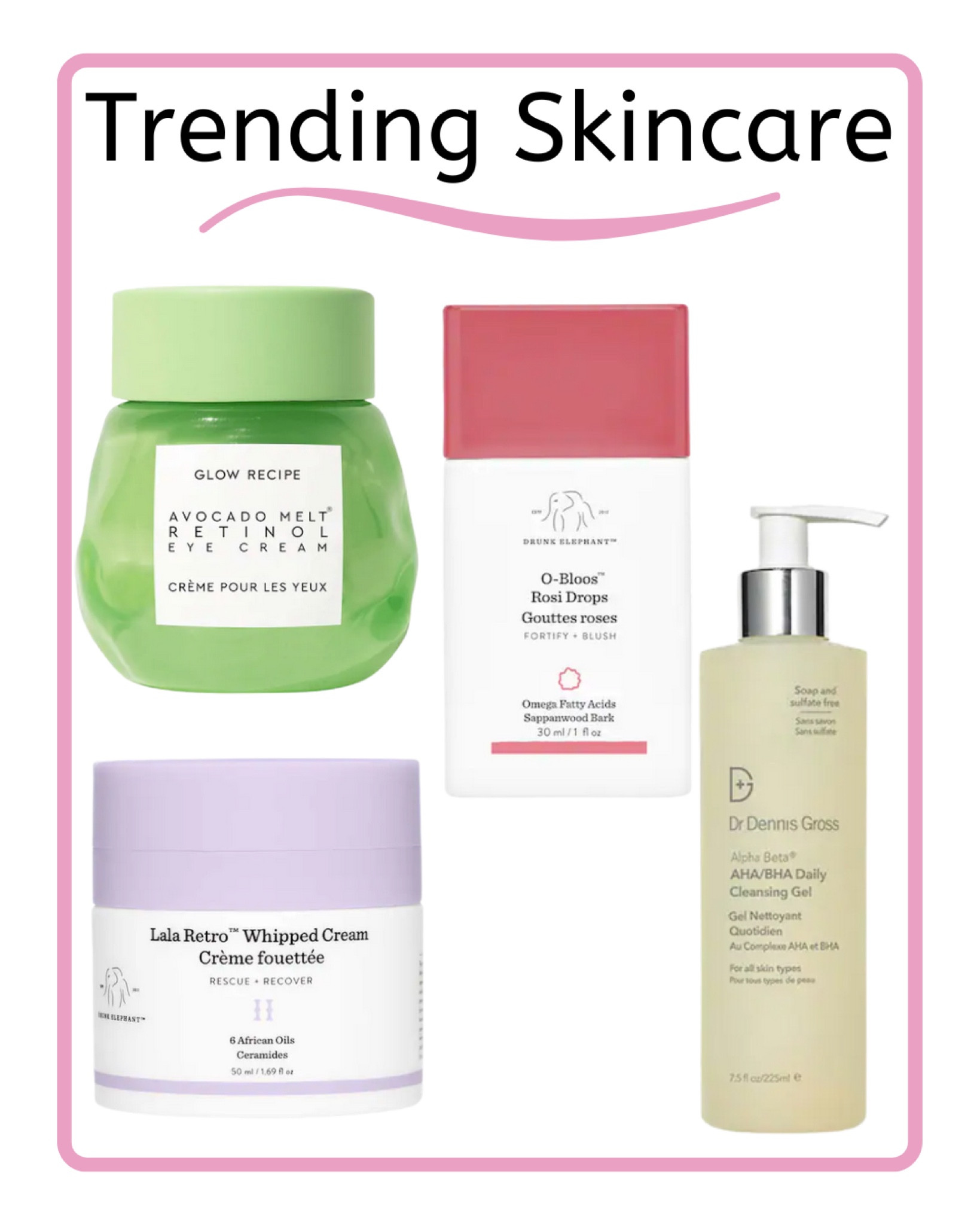 Check out these great skincare products from Sephora.

Moisturizer, face wash, cleanser, serum, eye cream, skincare, beauty

#LTKbeauty #LTKFind #LTKSeasonal