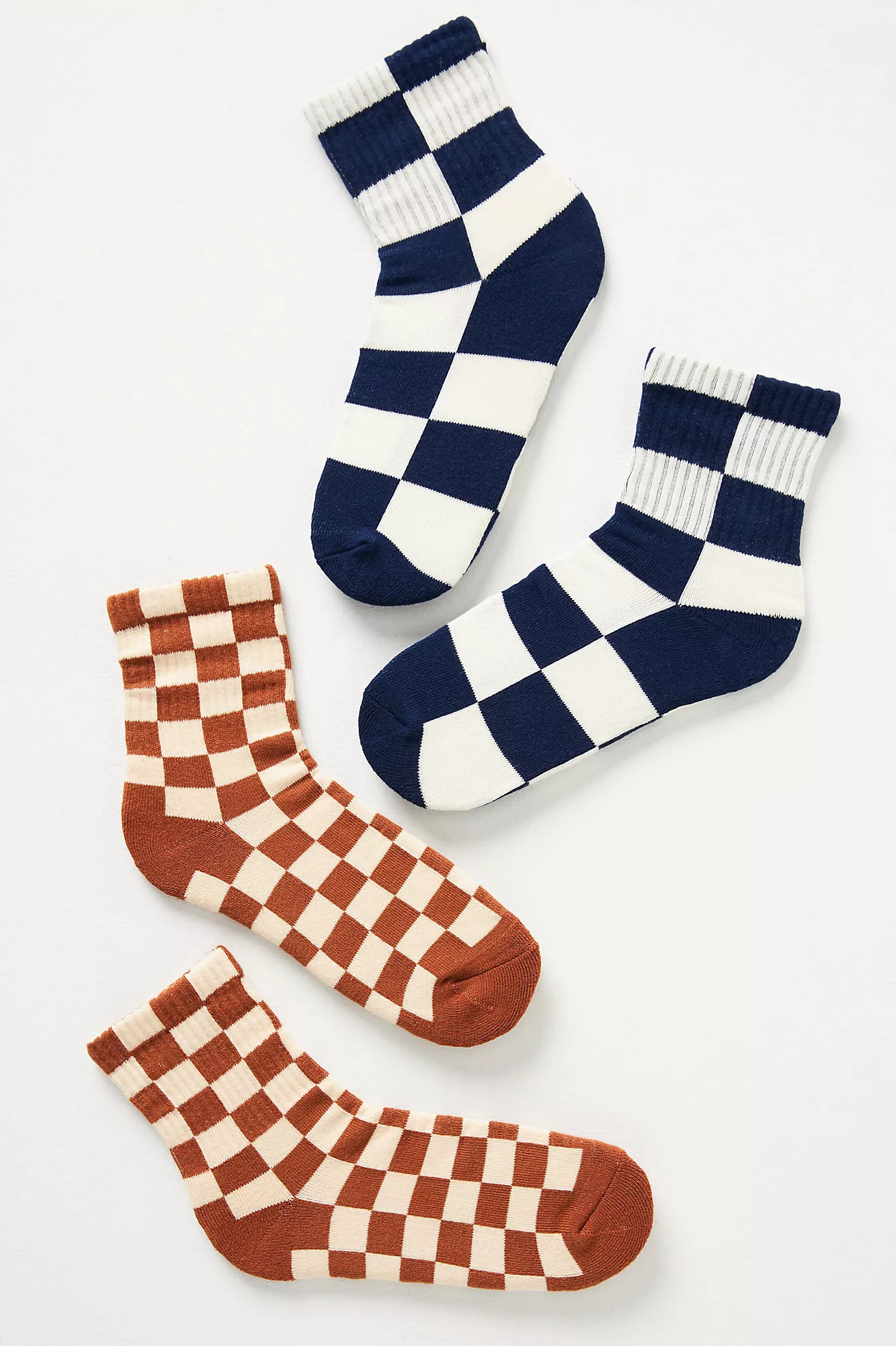 Checkered Socks, Set of 2 | Anthropologie (US)