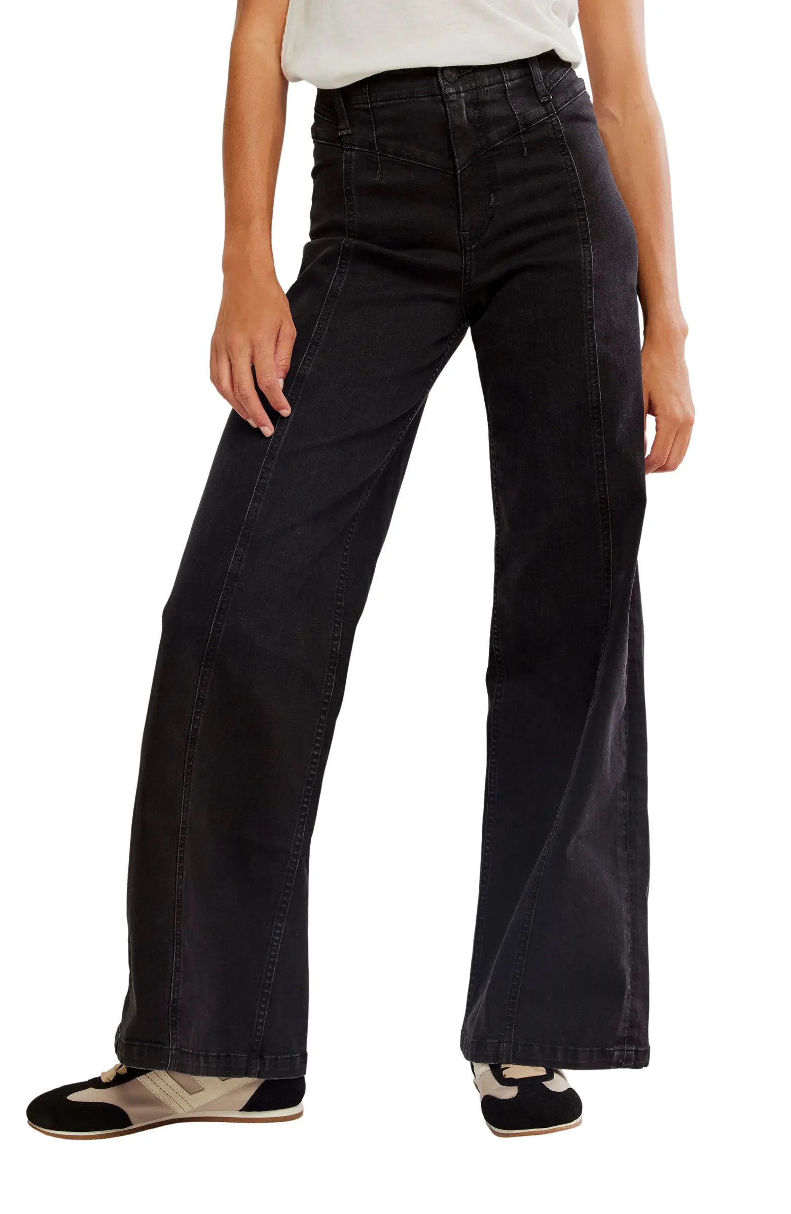 Libre Front Yoke Wide Leg Jeans | Nordstrom