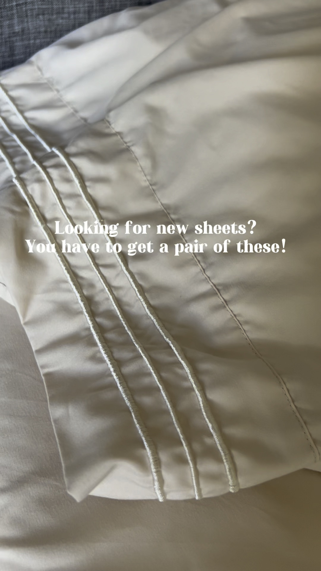 Like sleeping on cloud nine. ☁️ these have been our favorite through the year for a good sheet + a good price! My kids have a set too! 

Bed sheets | sheets | affordable finds 

#LTKFindsUnder100 #LTKVideo #LTKHome