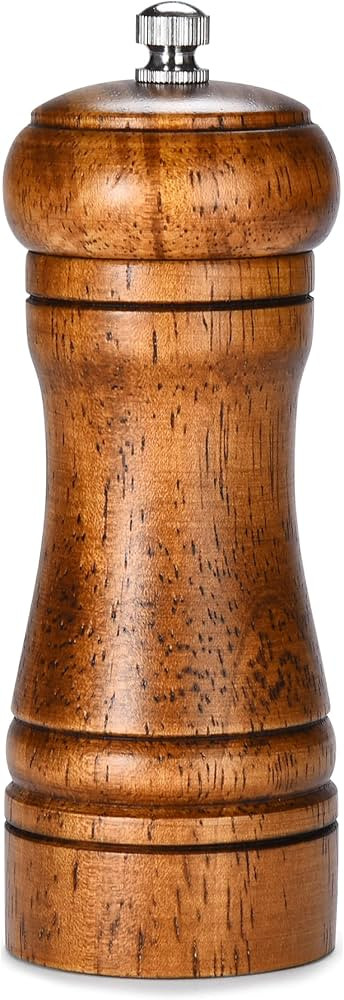 Dawhud Direct Pepper Grinder - Pepper Mill Grinder - Wooden Pepper Mill Grinder for Black, White,... | Amazon (US)