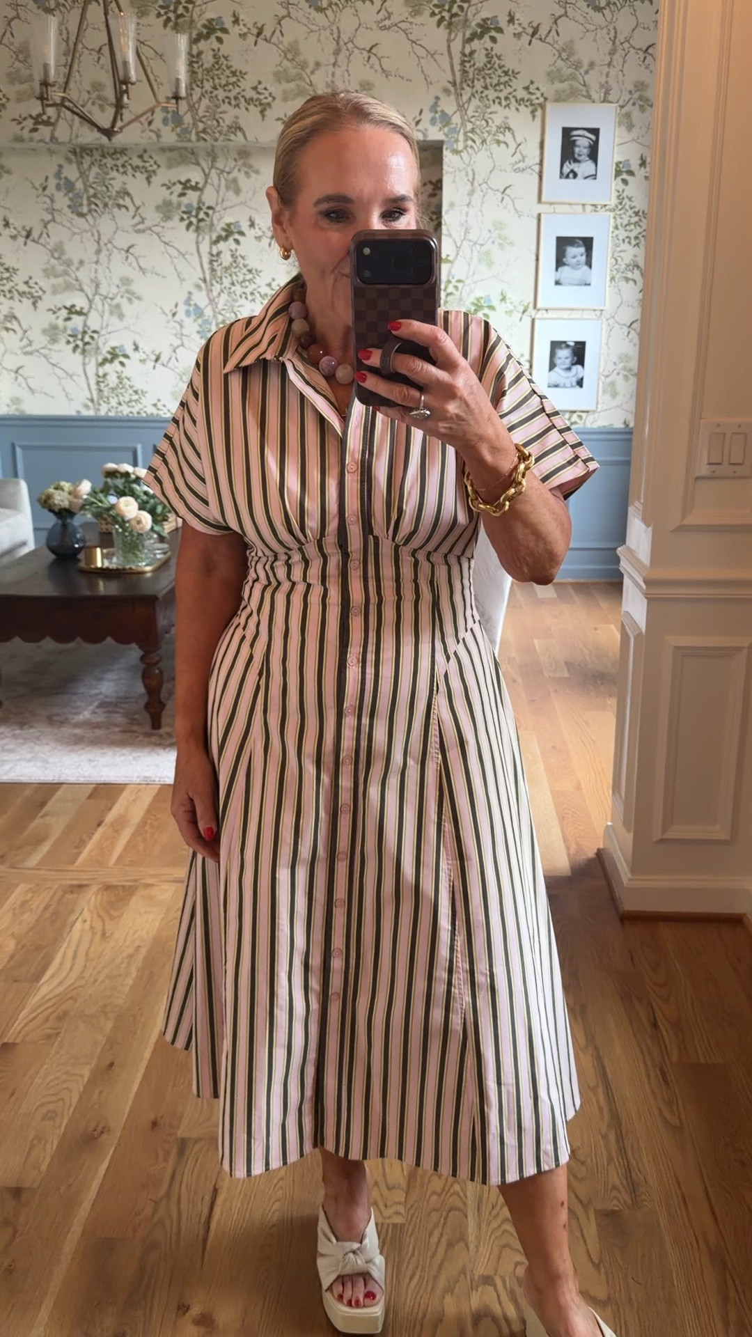 Dress size medium petite. 
This is your go everywhere or go nowhere dress.

#LTKSaleAlert #LTKOver40 #LTKPetite