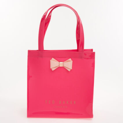 Pink Branded Bow Tie Tote Bag | TK Maxx