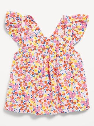 Sleeveless Ruffle-Trim Top for Toddler Girls | Old Navy (US)