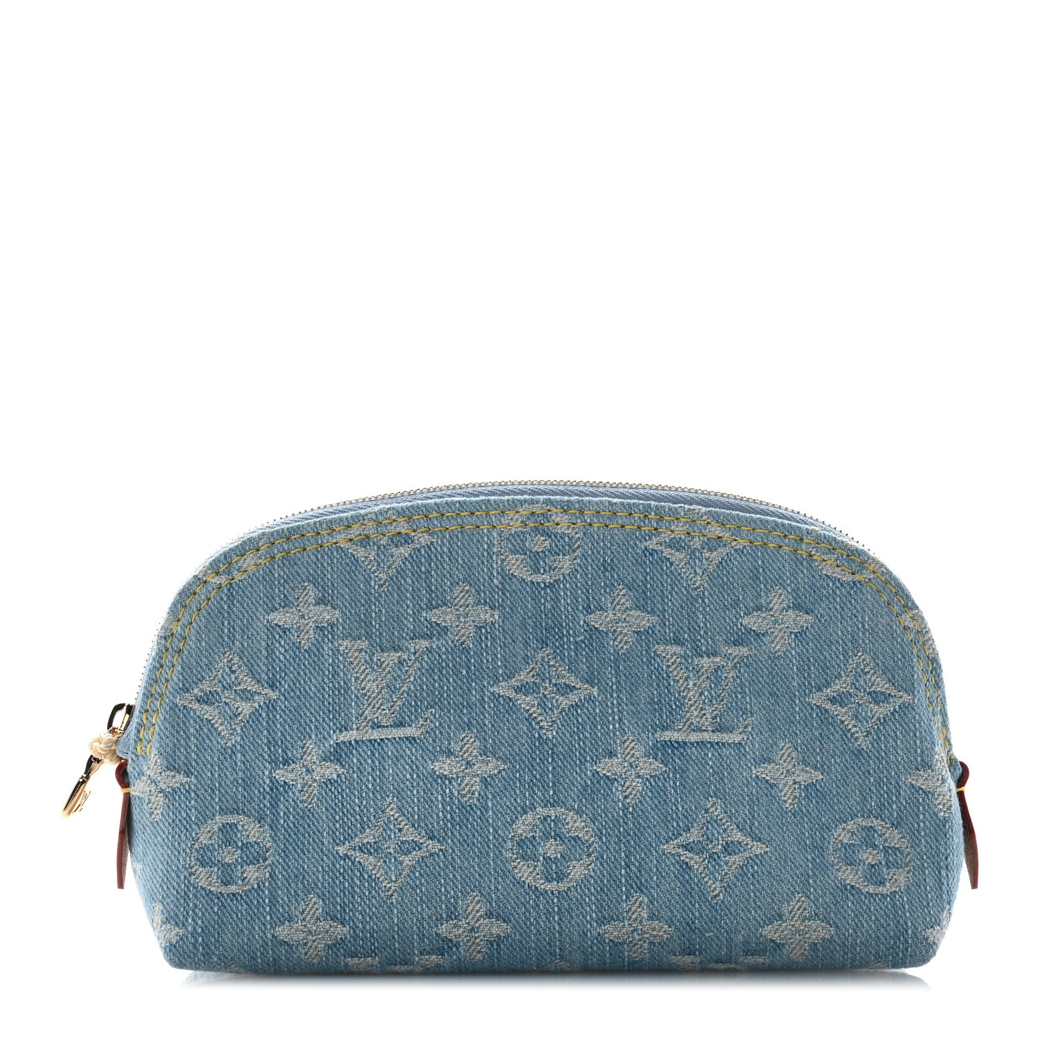 Denim Monogram Pochette Cosmetique PM Sky Blue | FASHIONPHILE (US)