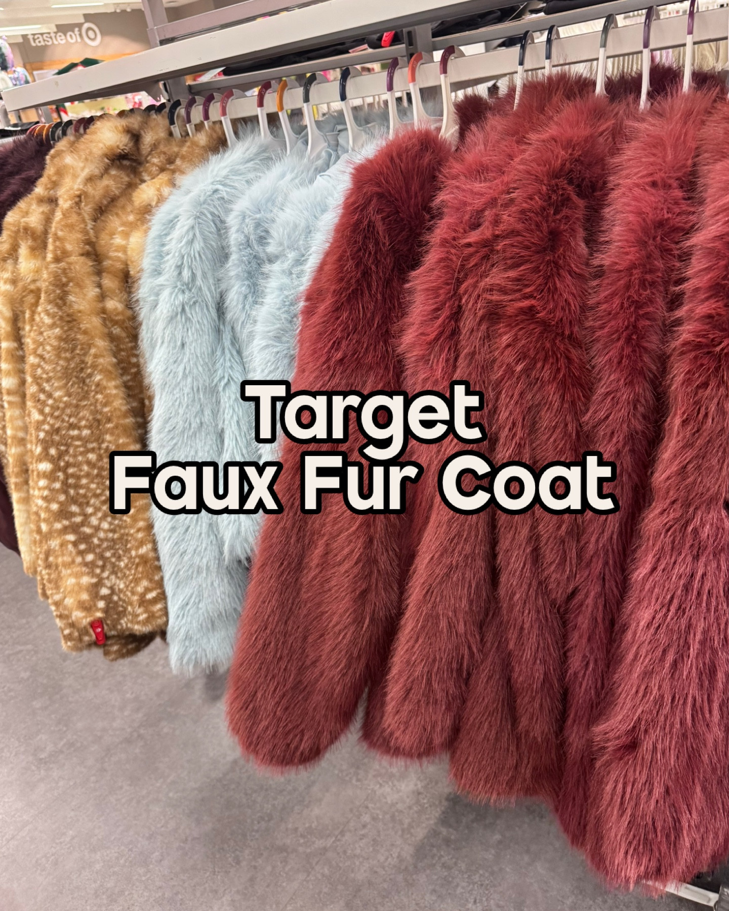 Target Wild Fable faux fur jacket