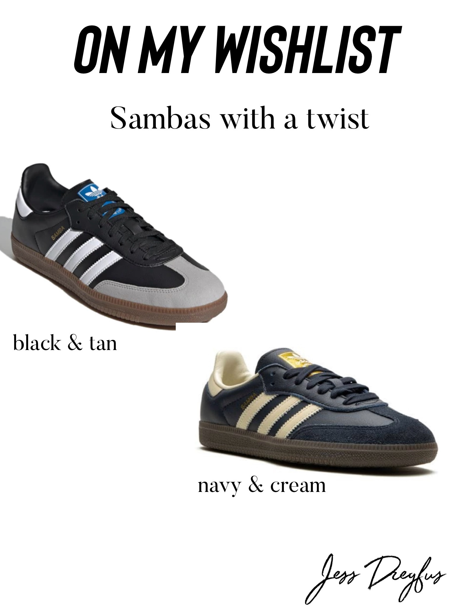 I am loving these two options for Sambas. They feel cool and a little different. 

#LTKstyletip #LTKover40