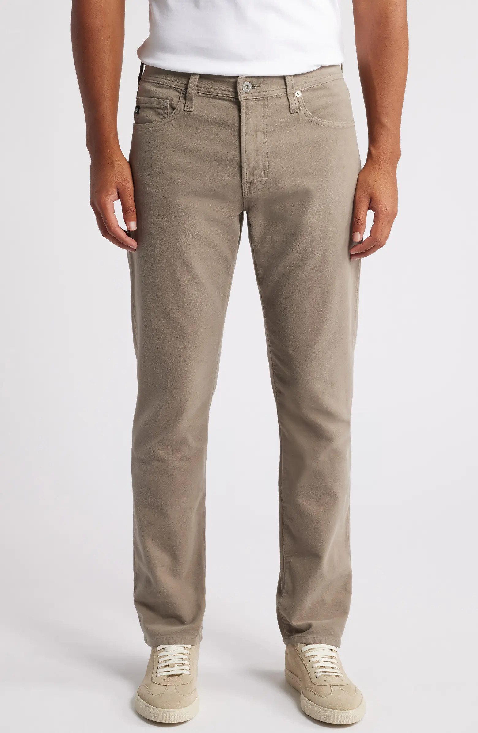 Everett Commuter Performance Slim Straight Sateen Pants | Nordstrom