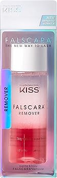 KISS Falscara Remover for Lash Adhesive, Makeup, and False Eyelash Wisps, Rosewater Infused Gentl... | Amazon (US)