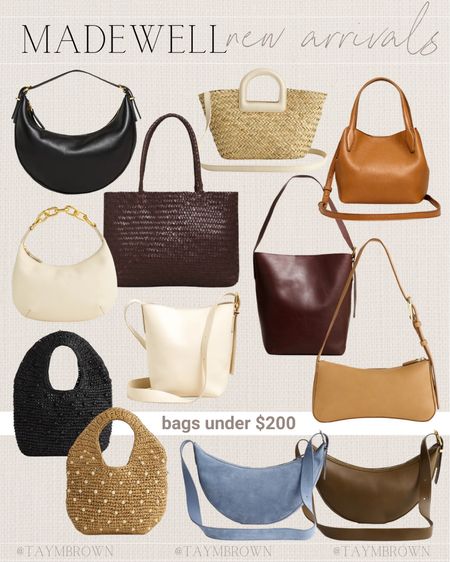 Madewell New Arrivals
--Bags under $200 😍

#LTKStyleTip #LTKItBag #LTKWorkwear