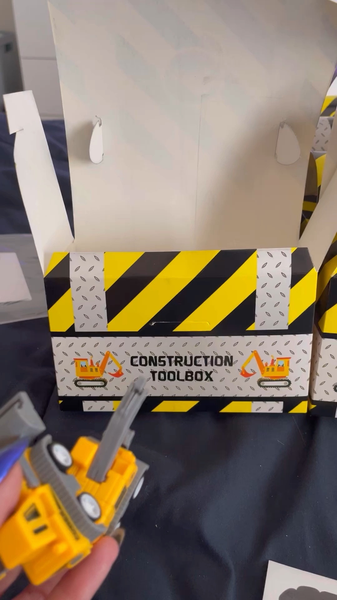 Treat boxes for a construction birthday party!

#LTKparties #LTKkids #LTKfamily