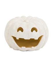 jack o lantern pumpkin tealight holder | TJ Maxx