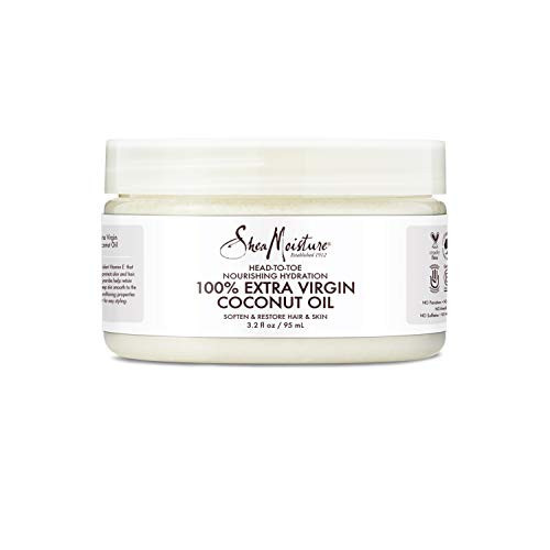 Shea Moisture, 100% Extra Virgin Coconut Oil Head-To-Toe Nourishing Hydration, 3.2 Ounce | Amazon (US)