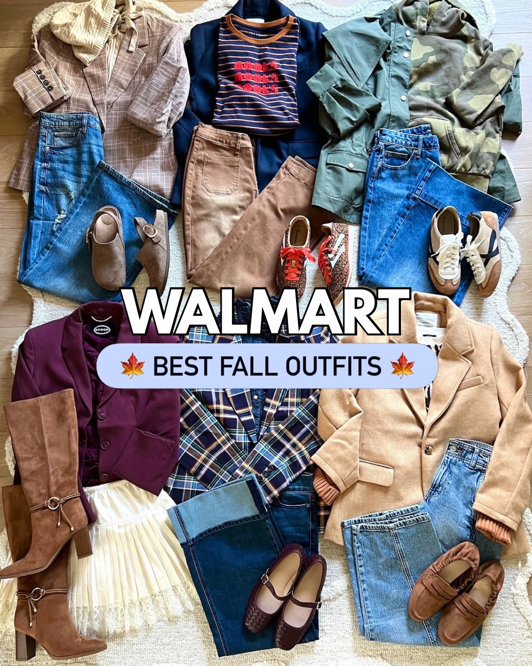 Time for a new @walmart fall finds roundup! Comment OUTFIT LINKS to shop! 💙 Literally the best fall collection ever! From casual to work wear - there’s definitely something for everyone! We can’t wait to hear your favorites! ☺️

#walmart #walmartfashion #walmartfinds
