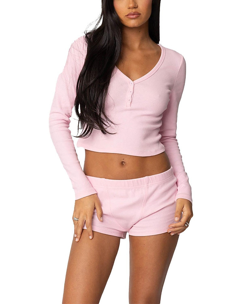 Edikted Rebekah Ribbed Top | Bloomingdale's (US)
