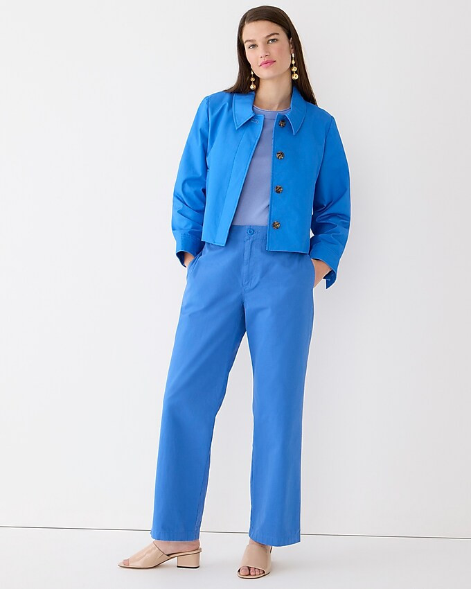 Collection cropped lady trench coat | J. Crew US