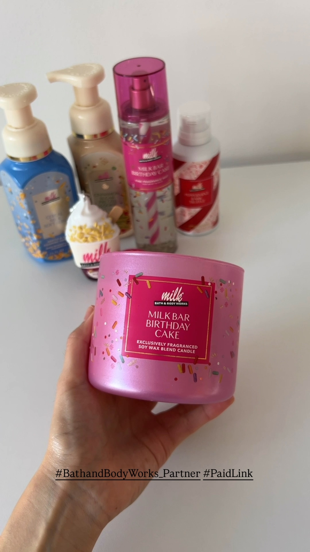 #PaidLink #BathandBodyWorks_Partner Bath & Body Works x Milk Bar!! This collection is iconic 😍
Available for a limited time only! @bathandbodyworks
#home #giftguide #candle #bathandbodyworks #beauty

#LTKSeasonal #LTKGiftGuide #LTKHome