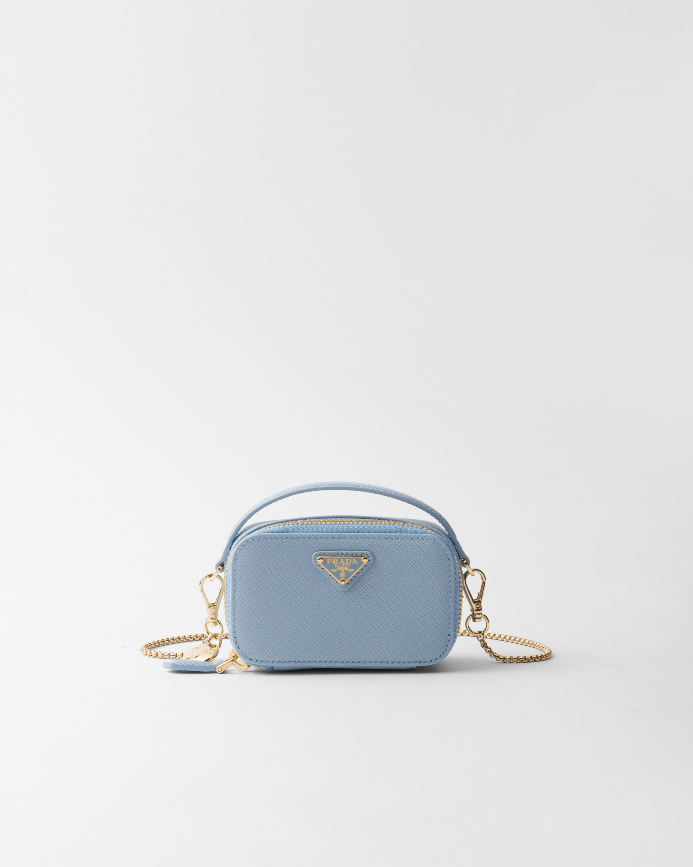 Saffiano leather mini-pouch | Prada US
