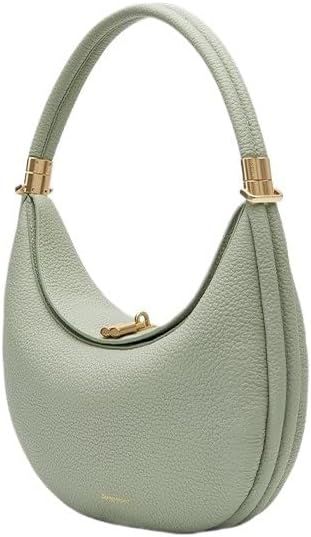 Moon Bag Crescent Bag Shoulder Crossbody Bag Underarm Bag (Color : Medium bluestone green) | Amazon (US)