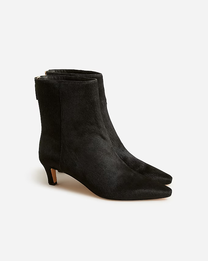 Stevie ankle boots in calf hair | J. Crew US