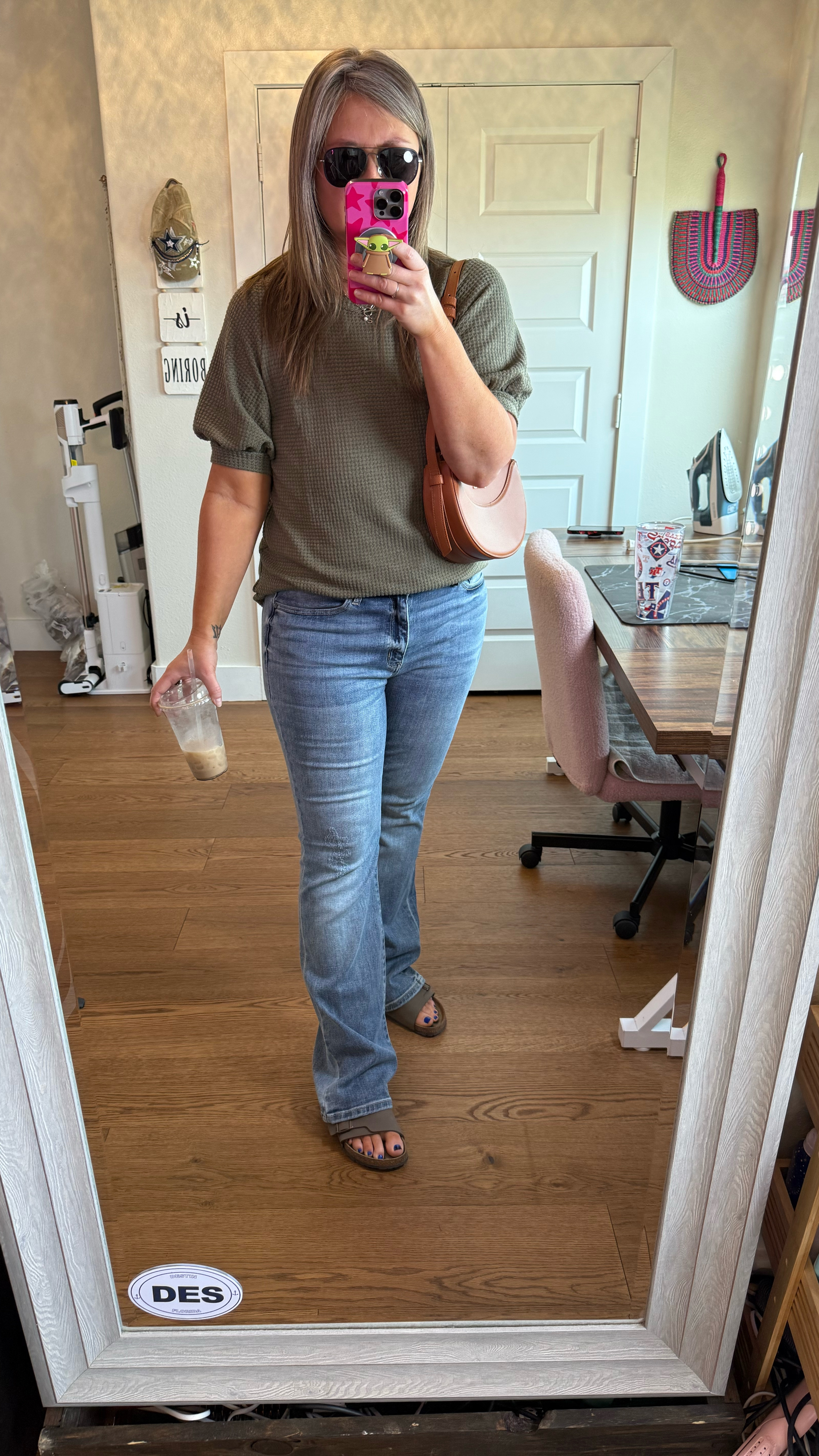 Day 6 of 30 Outfits in 30 Days – Cute, Comfy & Casual! Some days, picking an outfit feels impossible… but third time’s a charm! Finally landed on this spring-ready look: bootcut jeans (hello early 2000s throwback!), a fun textured bubble sleeve top, my go-to sandals, a statement purse, and layered initial necklaces.

If you’re looking for spring outfit ideas, casual chic looks, or effortless spring fashion for women 30+, you’re in the right place! Who else remembers rocking bootcut jeans back in the day? Let’s hear it in the comments! 👇🌸

#SpringStyle #EffortlessFashion #CasualSpringOutfits #SpringTrends2025 #Y2KThrowback

#LTKFindsUnder50 #LTKMidsize #LTKStyleTip