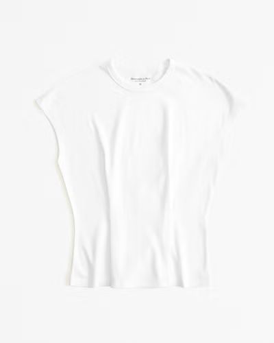 Essential Cinched Waist Tee | Abercrombie & Fitch (US)