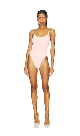 Pamela Contrast One Piece in Peach | Revolve Clothing (Global)