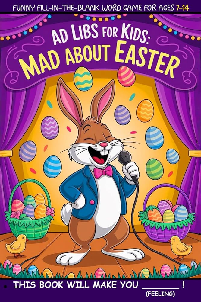 Ad Libs For Kids - Mad About Easter: Funny Fill-In-The-Blank Word Game (Fun & Creative Ad-Lib Boo... | Amazon (US)