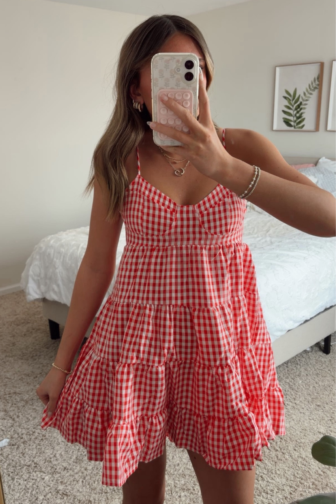 summer country concert outfit inspo! This adorable red and white gingham dress has a tied back, adjuistable straps, and the perfect summer look! With some cowboy boots a come jewelry this is the perfect outfit for any summer country concert! I can't wait to wear this dress, and I am counting down the days till summer!!

#LTKSHEIN #LTKootd #outfitinspo #countryconcertoutfit #summerootd #springdress #summeroutfits 

 #LTKdayinmylife #LTKootd #LTKU