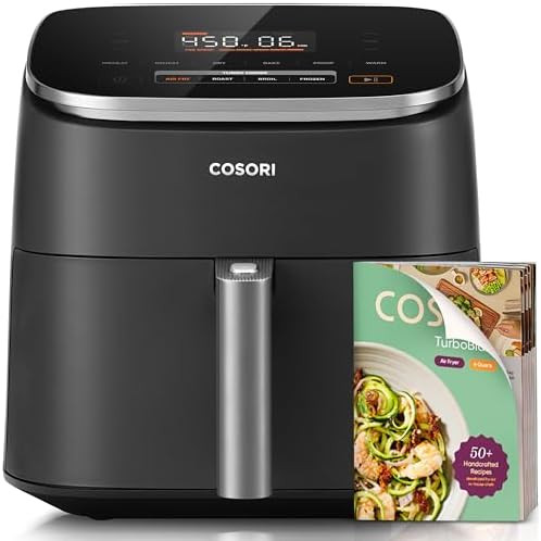 Cosori 9-in-1 TurboBlaze Air Fryer 6 Qt, Premium Ceramic Coating, 90°–450°F, Precise Heating ... | Amazon (US)