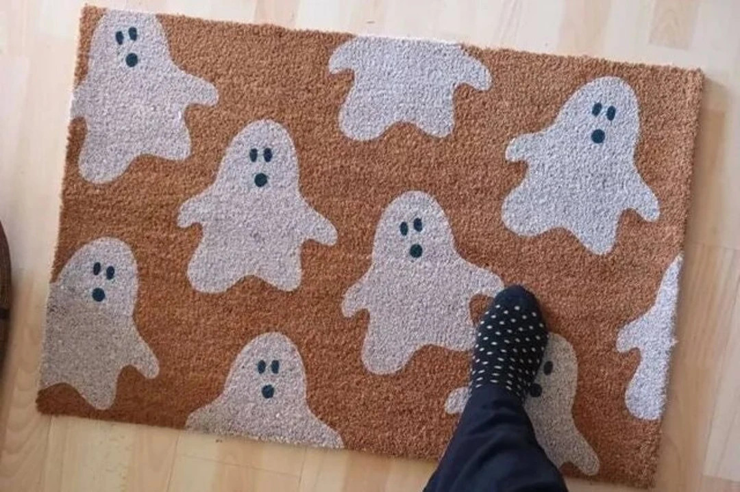 Ghosts Halloween Doormat Halloween Porch Decor Fall Decor - Etsy | Etsy (US)