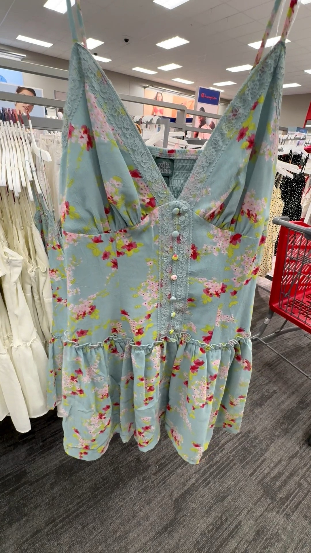 Target Floral Mini Dress | Drop Waist Dress | Spring Dress 

#LTKootd #LTKSeasonal