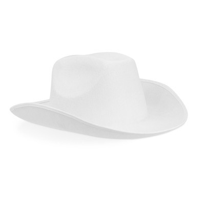 Zodaca Felt White Cowboy Hat for Men, Women, Western Cowgirl Hat for Halloween Costume, Birthday,... | Target
