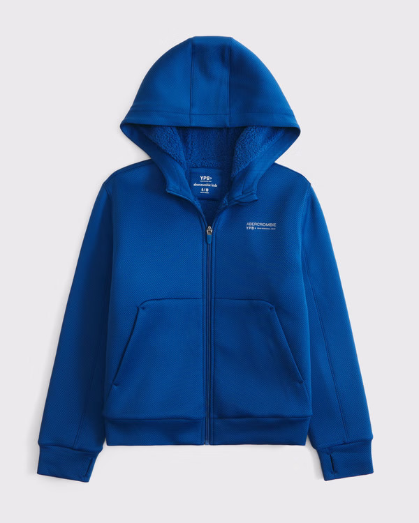 boys ypb cozy-lined full-zip hoodie | boys | Abercrombie.com | Abercrombie & Fitch (US)