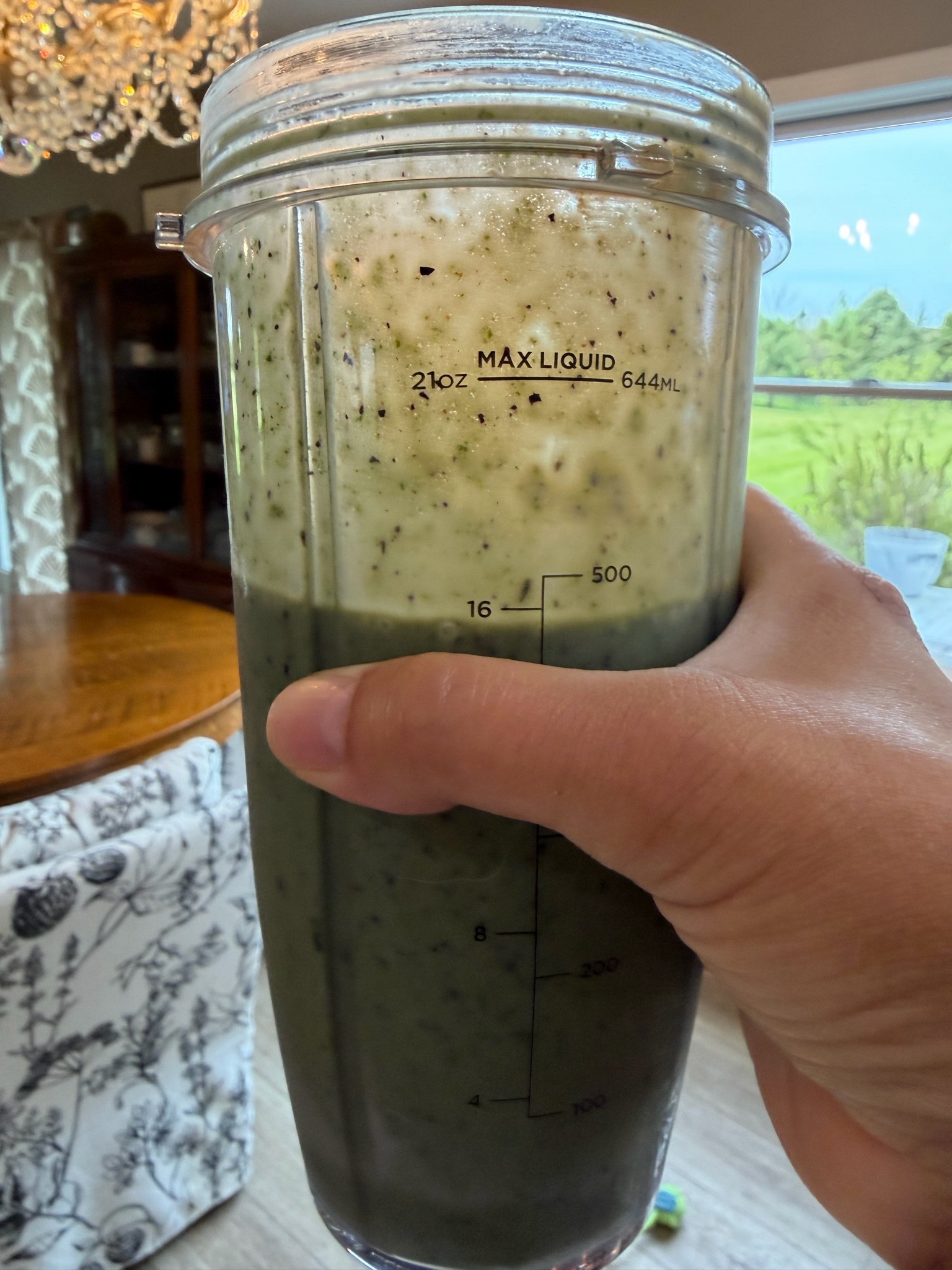 I think I may have just made the most delicious smoothie ever! 😋 Now if I can only remember how to make it again 🤣 Dropping what I added below 👇🏼 with exact measures 😅

I used my new Ninja Detect Power Blender+ Processor that I picked up from Walmart yesterday on my journey to eating more Whole Foods and less junk 😂  Grab one now, on sale! 

Handful of Ice 
Two Handfuls Baby Spinach 
Two Handfuls Blueberries 
One Small Banana 
A Good Pour Silk Coconut Milk
Small Spoonful Almond Butter 
Large Spoonful Plain Nonfat Greek Yogurt 
One Scoop Vanilla Protein Powder

#LTKfoodie #LTKmomlife #LTKSaleAlert