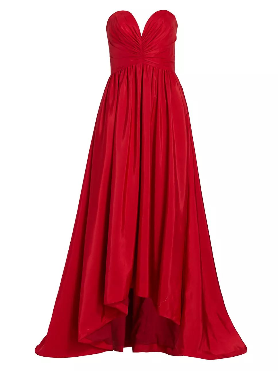 Strapless Taffeta High-Low Gown | Saks Fifth Avenue