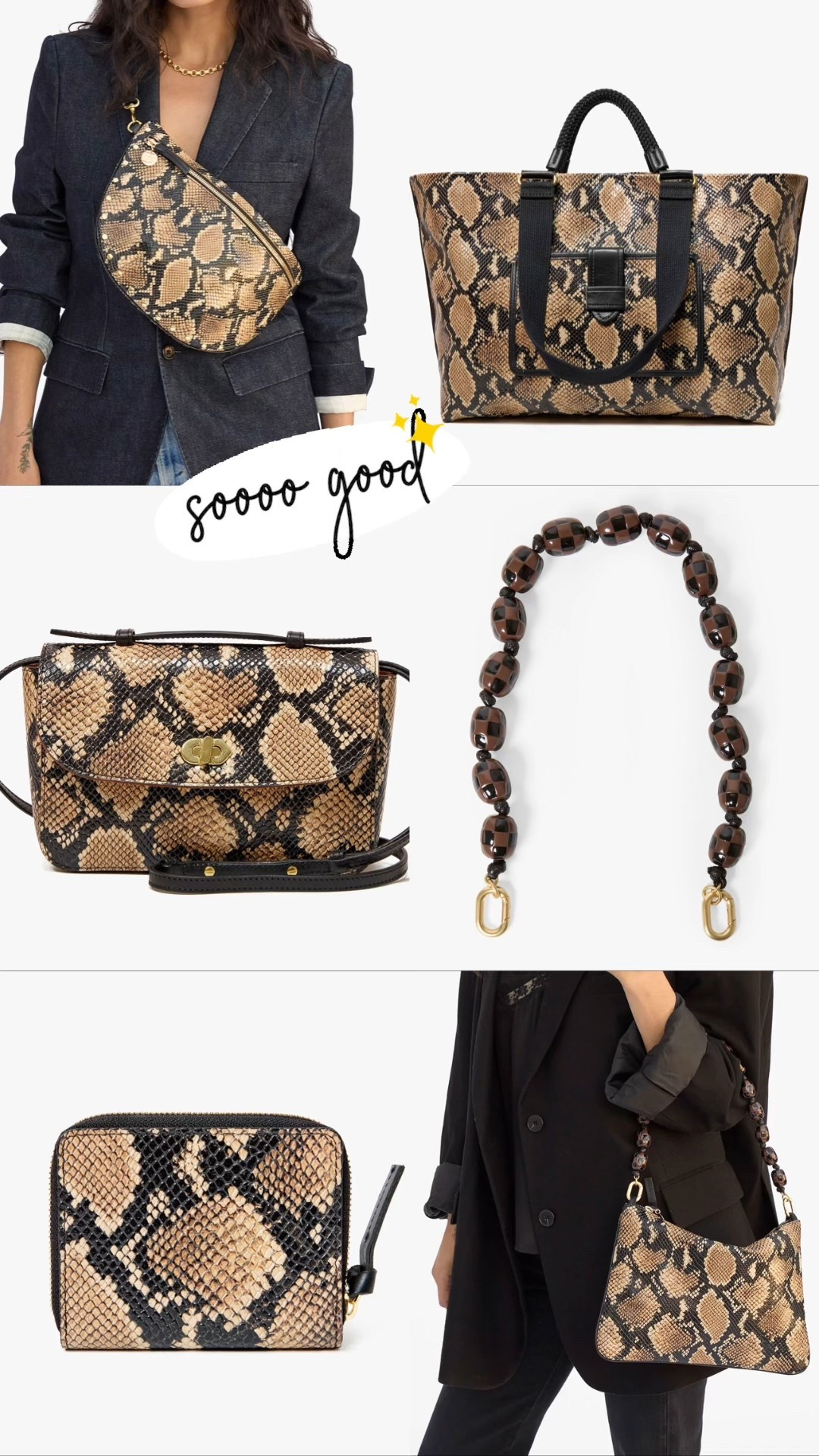 Snakeskin done right. Super chic. A perfect color mix. 


#LTKmomlife #LTKSeasonal