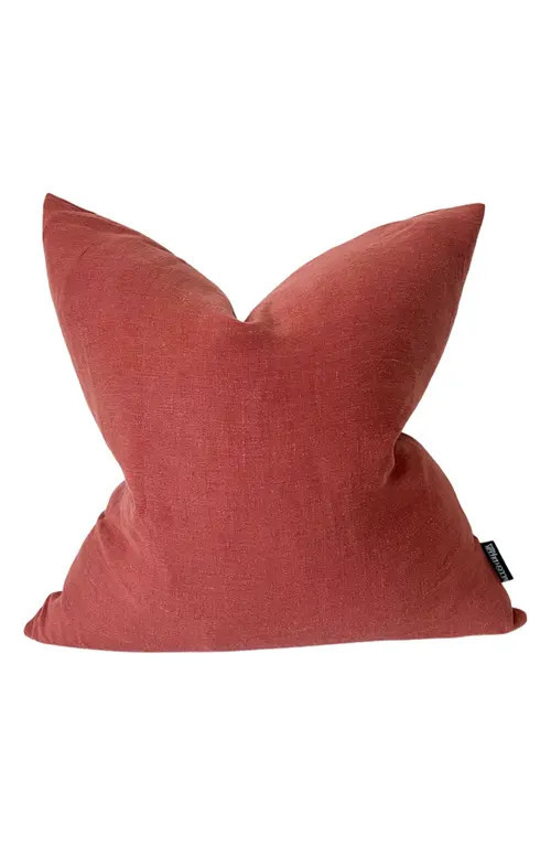 MODISH DECOR PILLOWS Linen Pillow Cover in Red Tones at Nordstrom, Size 24X24 | Nordstrom
