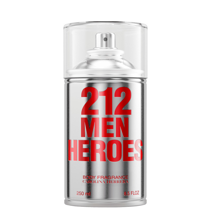 Carolina Herrera 212 MEN Heroes
        
            
                 - Body Spray Masculino 250... | Beleza Na Web (BR)