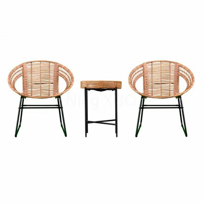 3Pc Bistro Set, Indoor/Outdoor | Wayfair North America