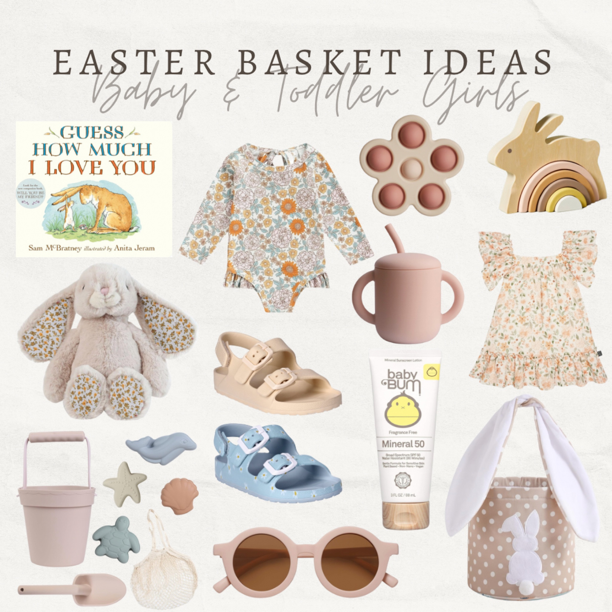 Easter basket gift ideas for toddler and baby girls! 🐰🧺

#LTKSpringSale #LTKfindsunder50 #LTKkids