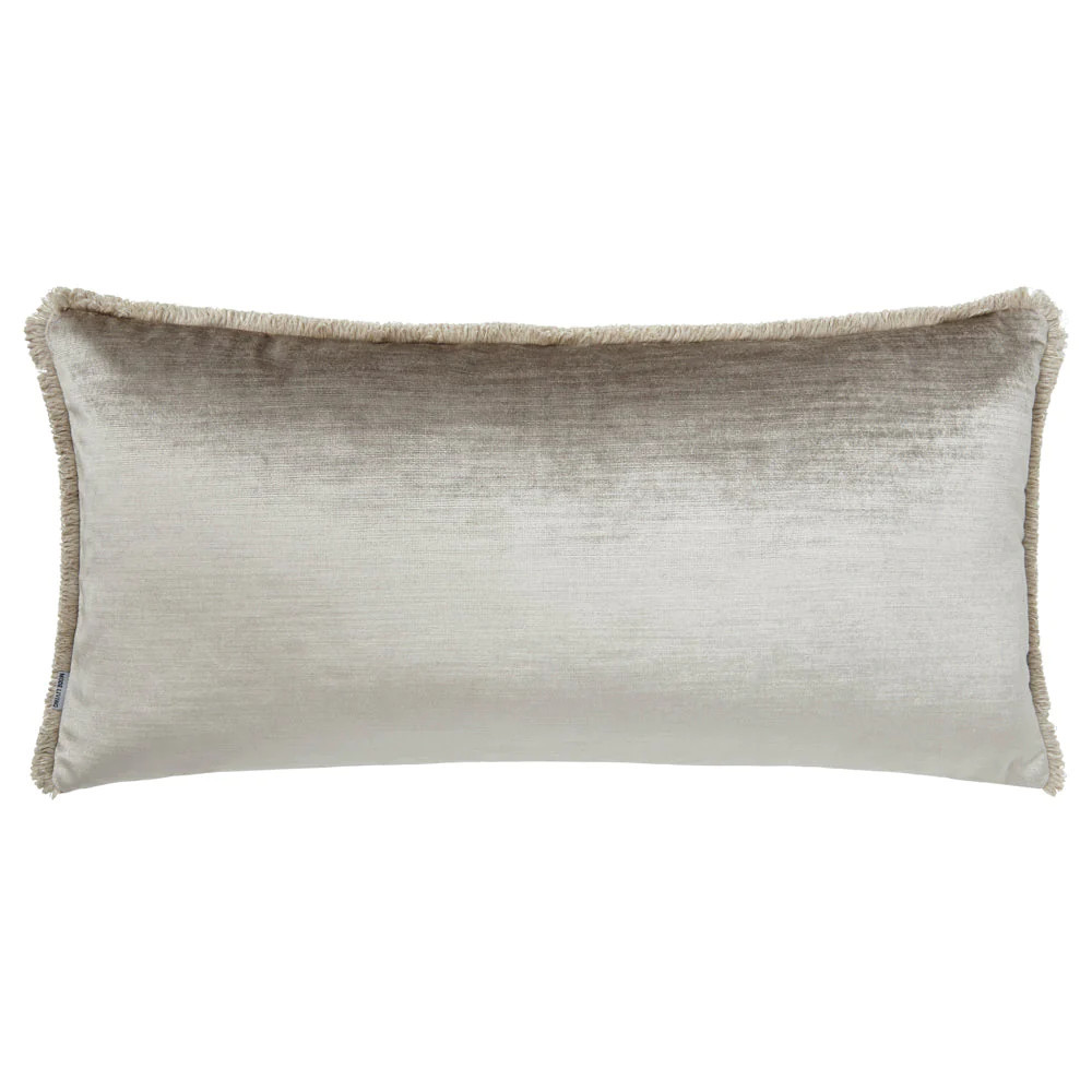 Terra Fringe Velvet Pillow | Stark Carpet