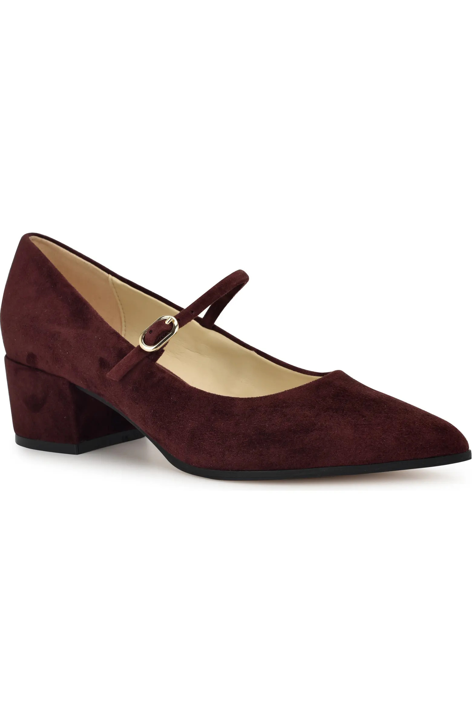 Nine West Prix Mary Jane Pointed Toe Pump (Women) | Nordstrom | Nordstrom