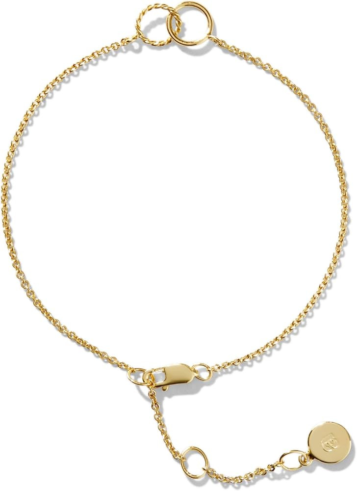 Ana Luisa Gold Bracelets for Women - Dainty Gold Chain with Pearl, Heart & Flower Bracelet Styles... | Amazon (US)