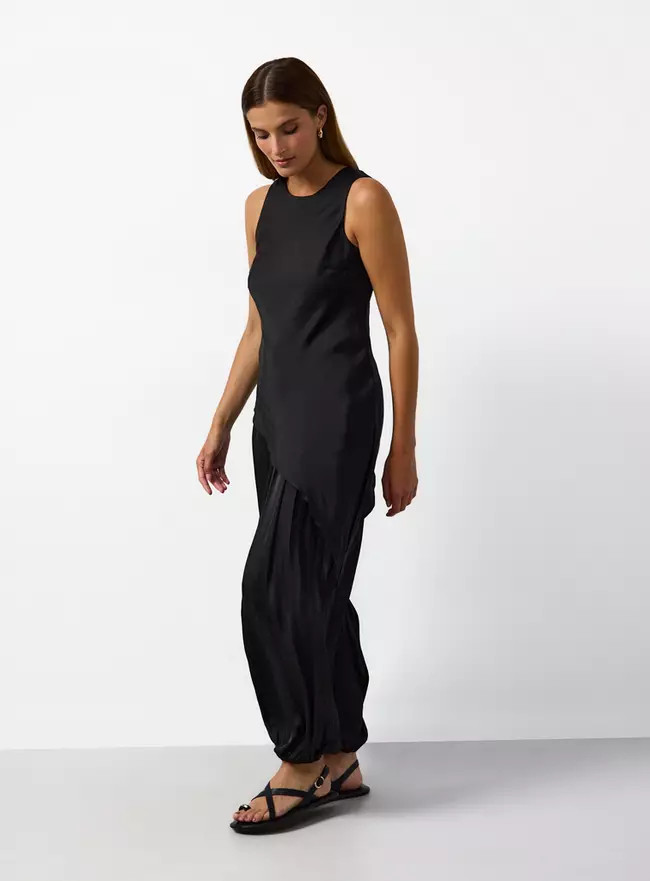 Buy Red Satin Balloon Leg Co-ord Trousers 20 | Co-ords | Tu | Tu Clothing