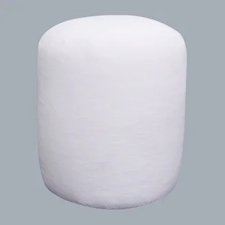 Better Homes & Gardens 16" x 16" x 16" Natural Jute Striped Pouf | Walmart (US)