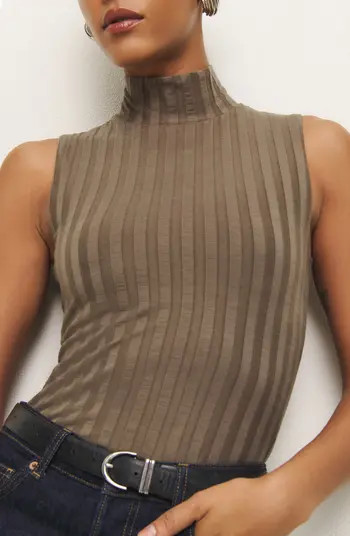 Maison Rib Sleeveless Top | Nordstrom
