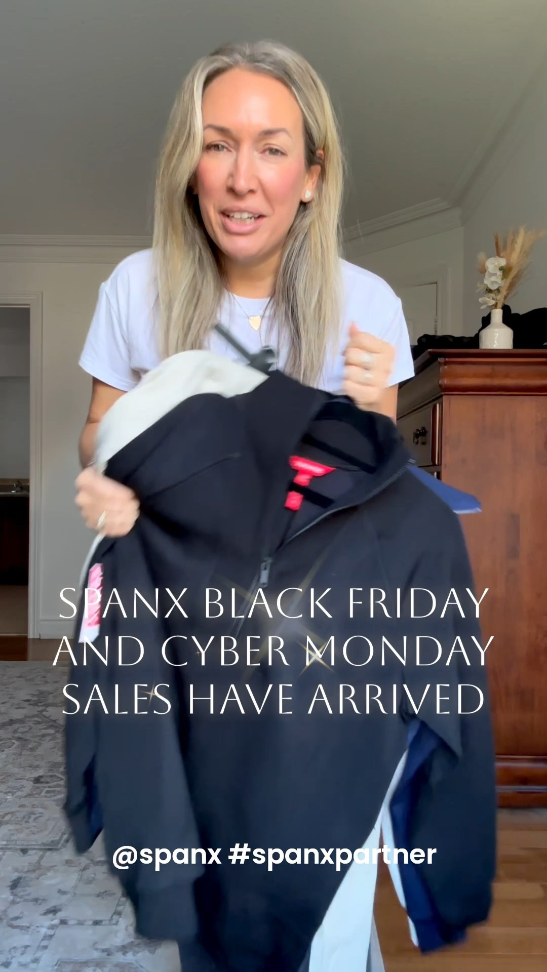 SPANX® is having the sale of the season - and it's big. Shop 30% off sitewide! If there’s ever a time to grab a Spanx set, it’s right now — and here’s what I’m loving. @spanx #SPANXPARTNER 

The Air Essentials half-zip in timeless navy truly goes with everything, and it looks especially good with the matching wide-leg pants. It comes in some of the trendiest colours, including the new truffle brown.

The Redefine Slim Straight Jeans give the perfect amount of shaping and comfort, and I love pairing them with the jersey crewneck long sleeve — it’s smooth, soft, and honestly feels like second skin.

And don’t sleep on the Booty Boost leggings. They’re flattering, stretchy, and made from high-quality fabric that holds you in without feeling tight.

You can find all the details in my LTK, and don’t forget to check out the Black Friday and Cyber Monday deals happening now.

#LTKwinter #LTKcanada #LTKsale