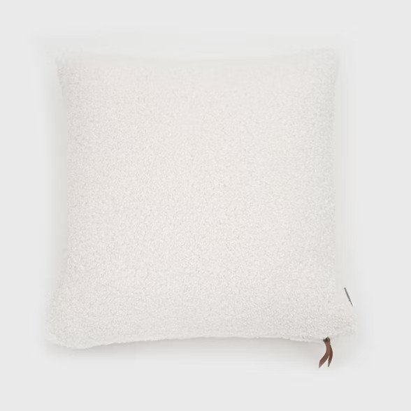 Oversize Teddy Sherpa Lux Throw Pillow - Evergrace | Target